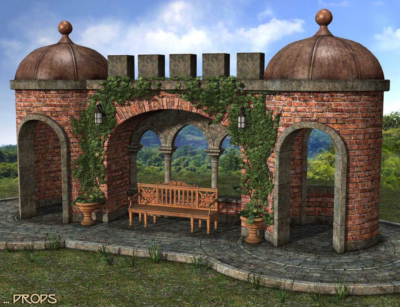 DM's Folly DM's Folly by: Daniemarforno, 3D Models by Daz 3D