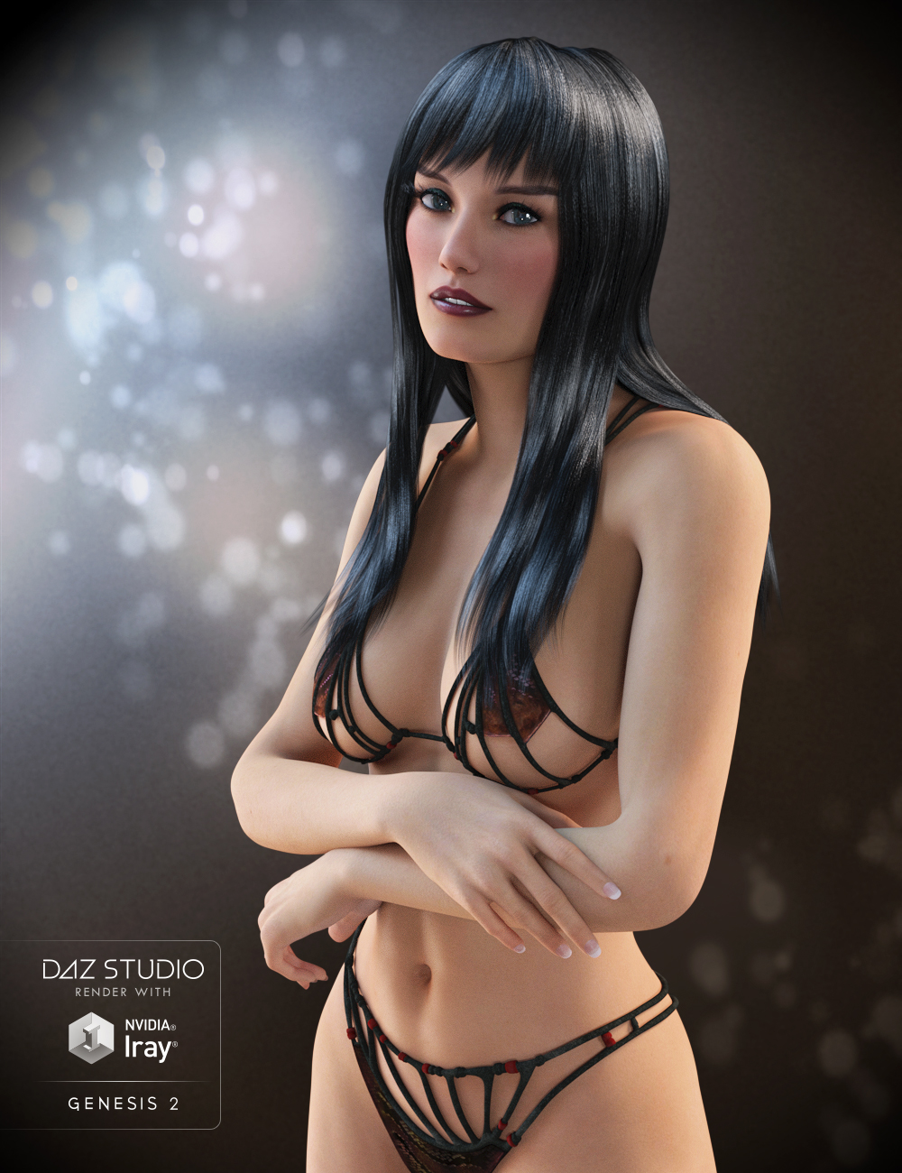 Bijou for Genesis 2 Female(s) by: , 3D Models by Daz 3D