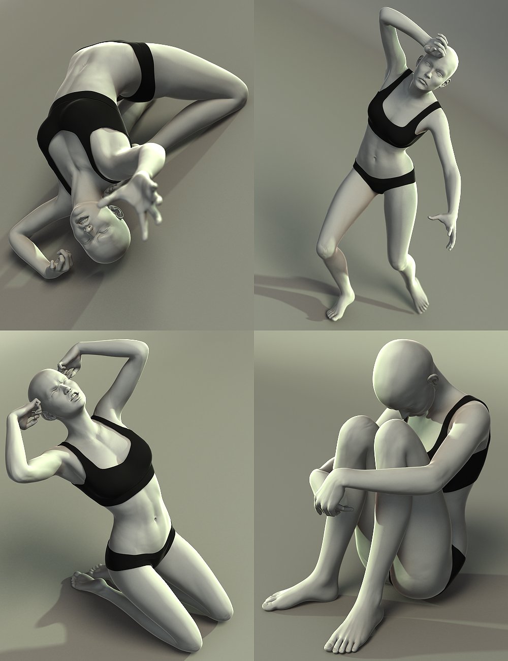 Anguish Poses for Genesis 2 Anguish Poses for Genesis 2 by: FeralFey, 3D Models by Daz 3D