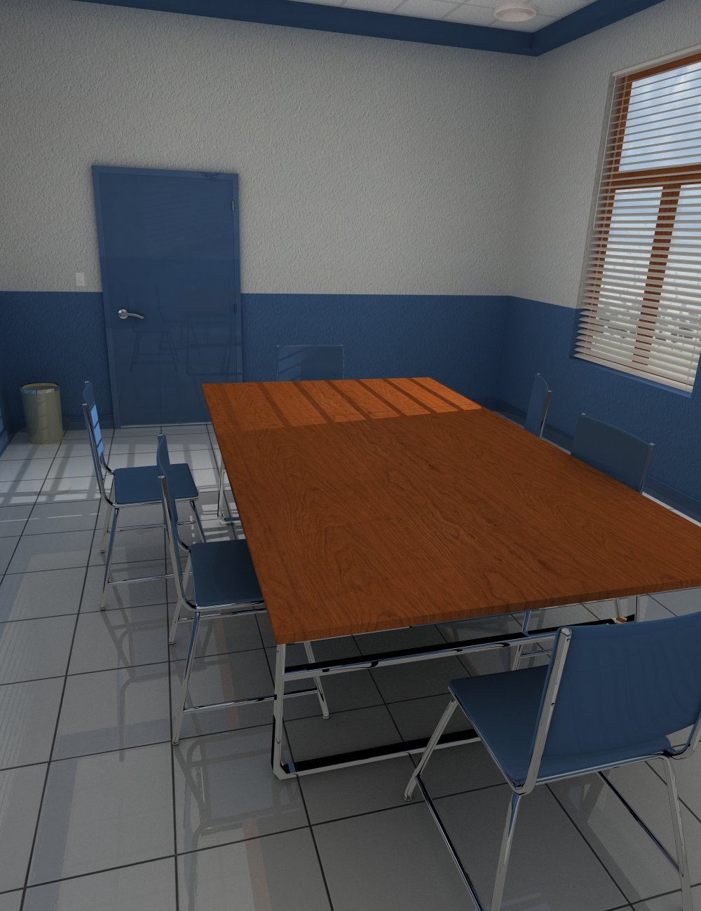 Teacher Meeting Room by: , 3D Models by Daz 3D
