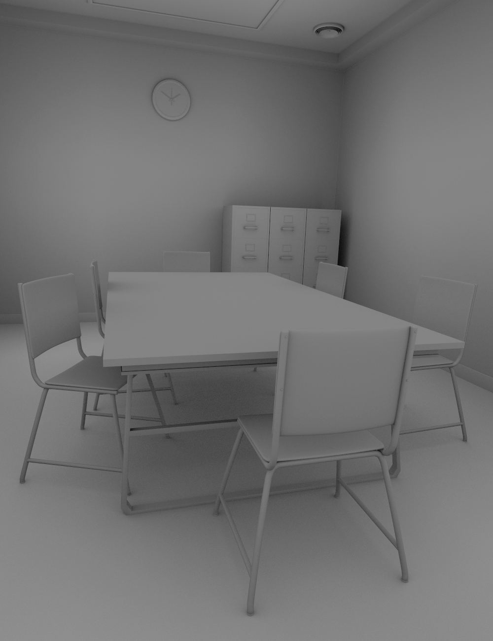 Teacher Meeting Room Teacher Meeting Room by: , 3D Models by Daz 3D