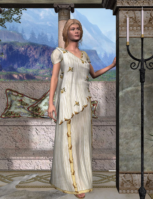 Helen of Troy Dresses by: LaurieS, 3D Models by Daz 3D