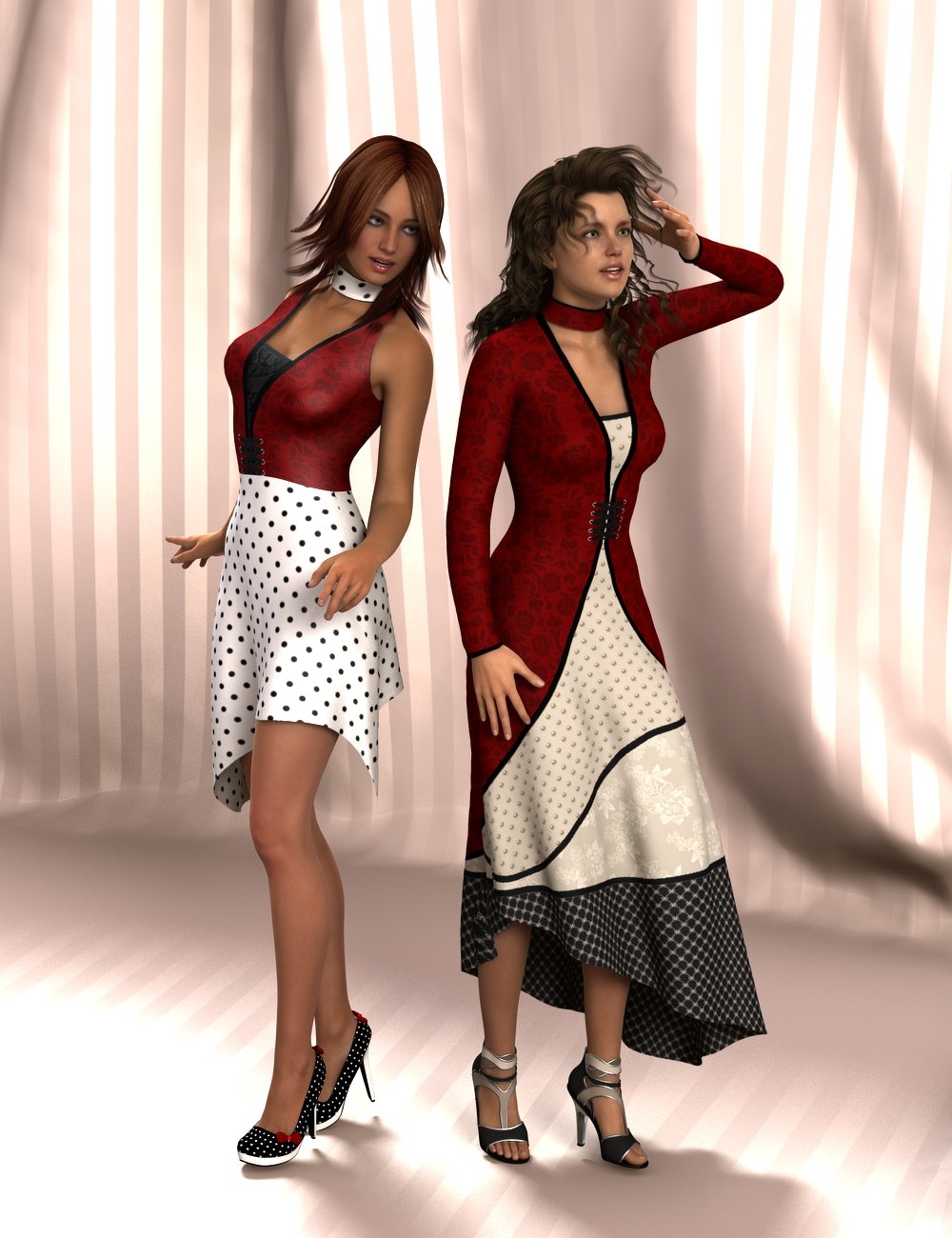 MeriMay Dress Designer Two by: Aave Nainen, 3D Models by Daz 3D