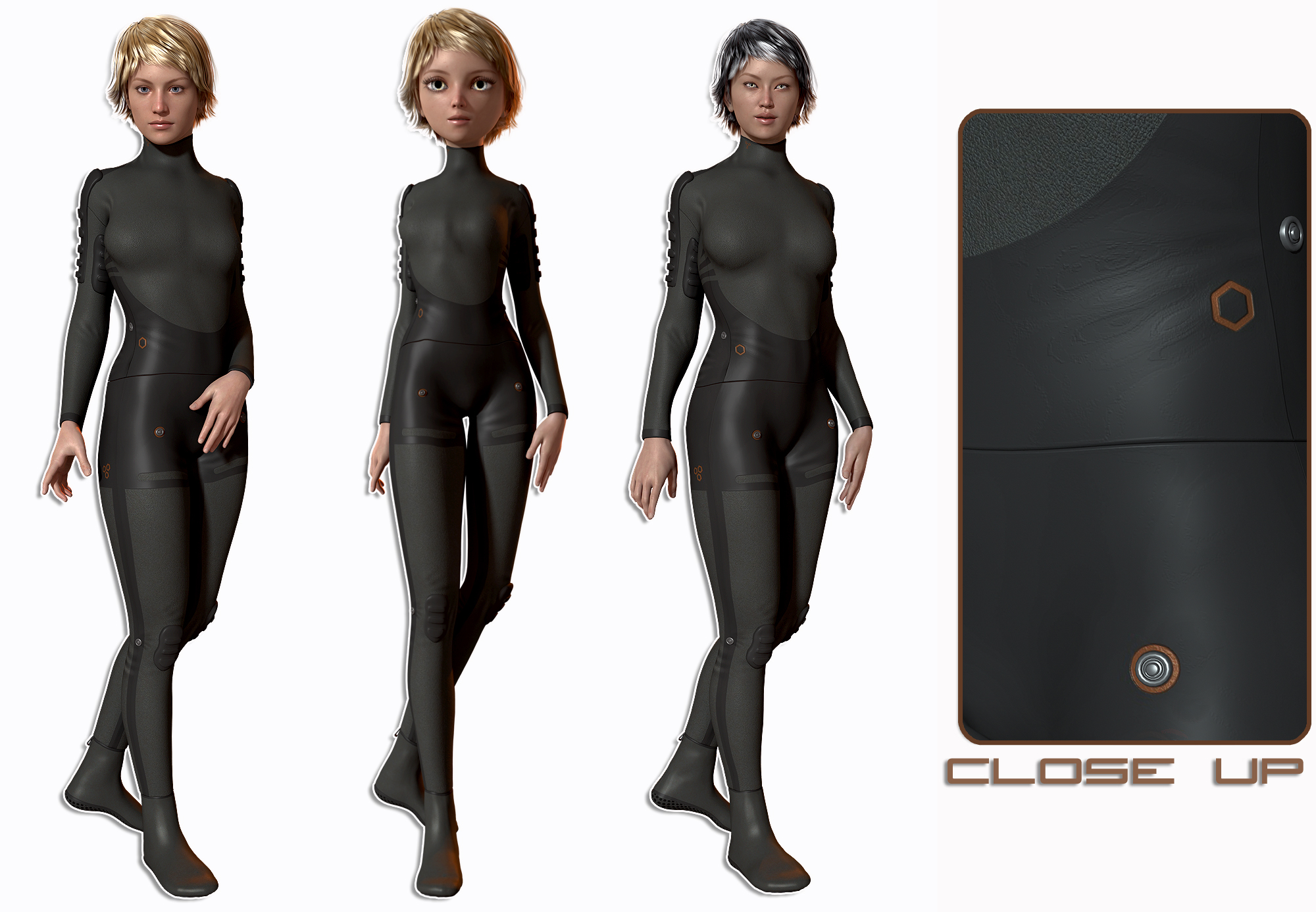 Mech Gear for Genesis 2 Female(s) by: SickleyieldThe AntFarm, 3D Models by Daz 3D