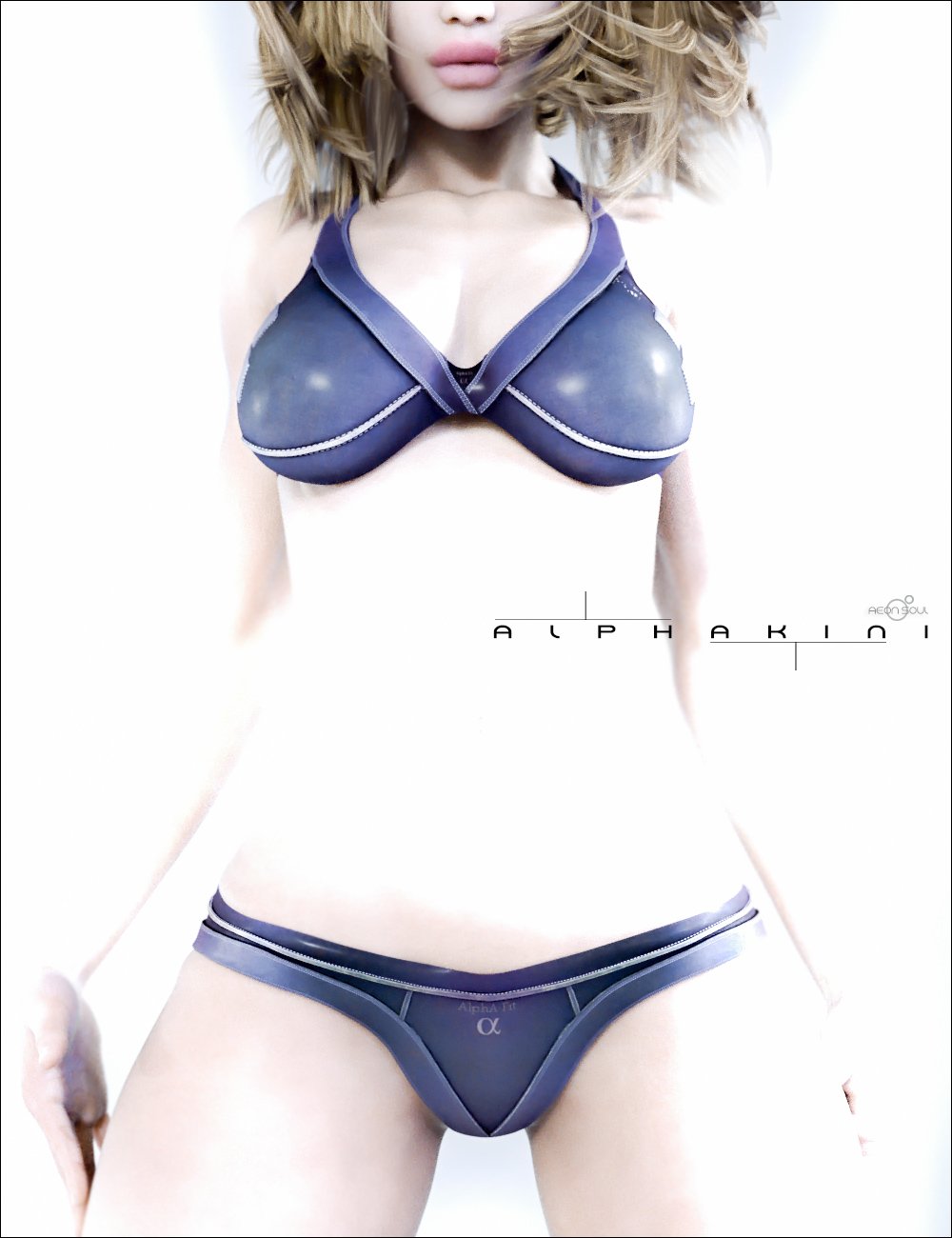 AlphaKini for Genesis 2 and 3 Female(s) by: Aeon Soul, 3D Models by Daz 3D