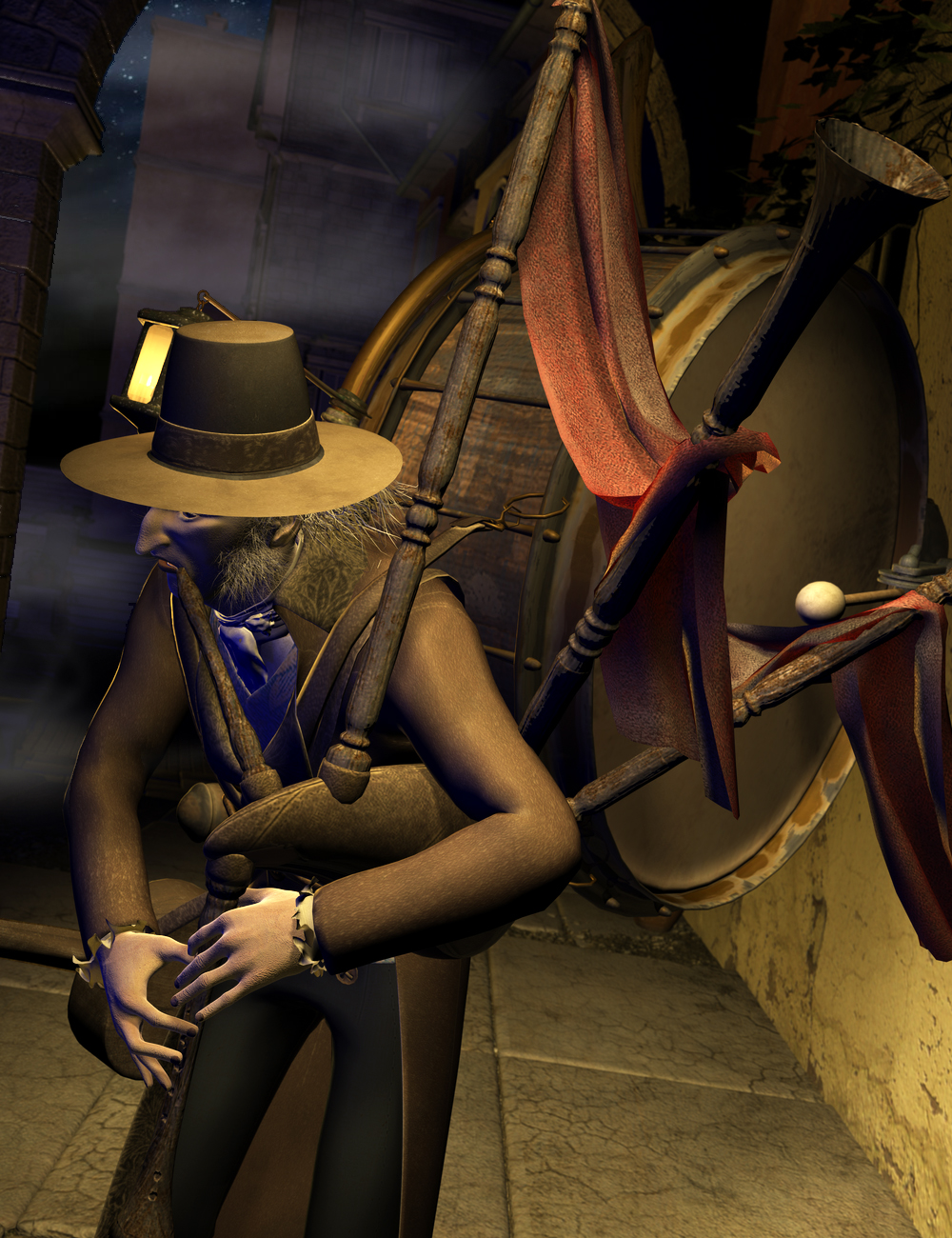One Man Band for Genesis 2 Male(s) One Man Band for Genesis 2 Male(s) by: Didier, 3D Models by Daz 3D