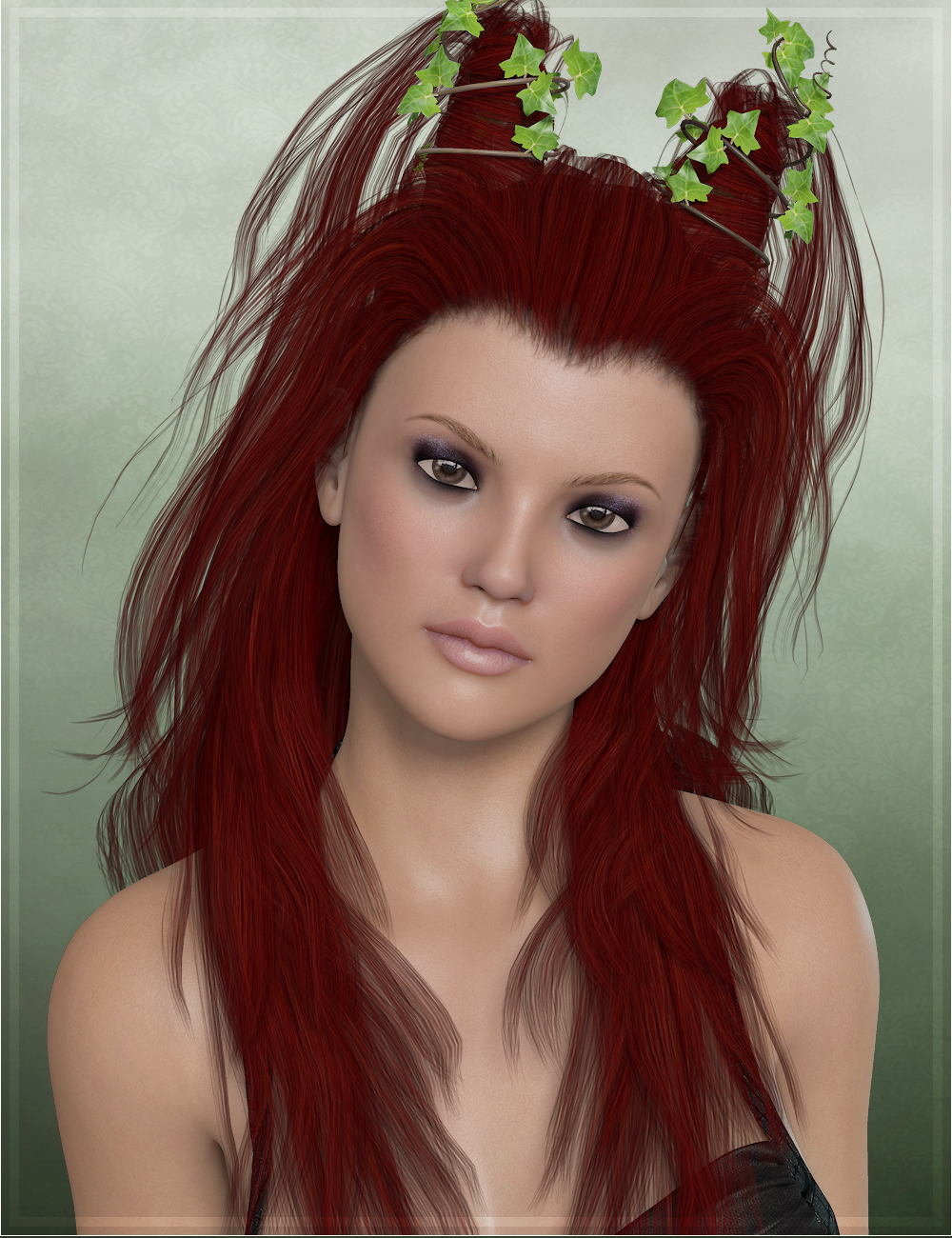 Ivy Hair Colors and Bonus Ivy by: OziChickSWAM, 3D Models by Daz 3D