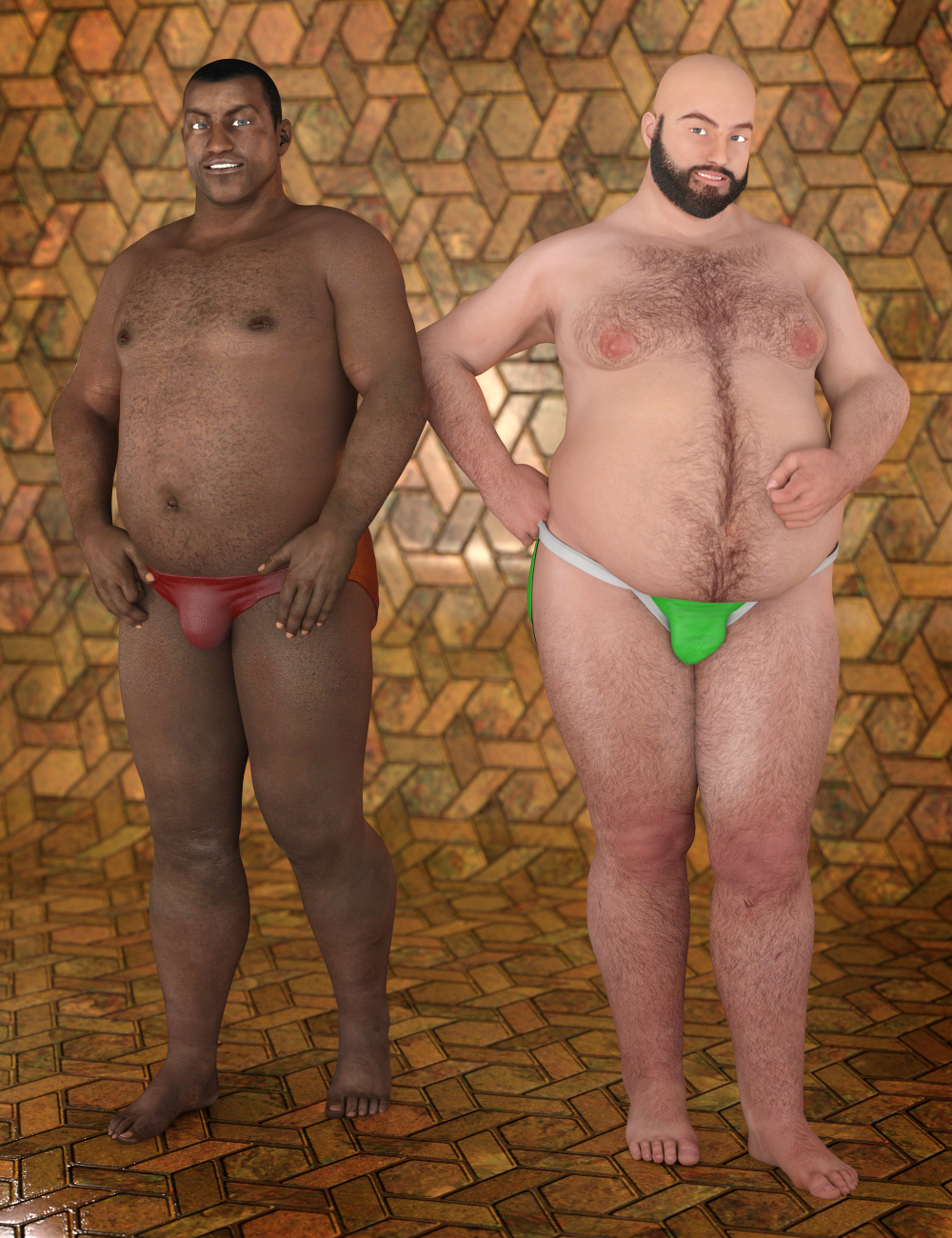 Big Boys for Genesis 2 Male(s) by: Sickleyield, 3D Models by Daz 3D