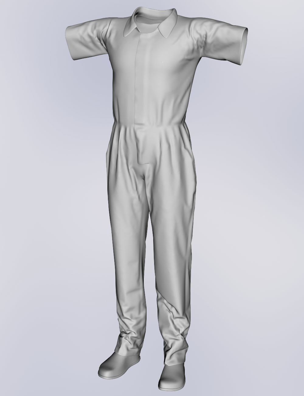 Prison Clothes for Genesis 2 Male(s) by: Oskarsson, 3D Models by Daz 3D