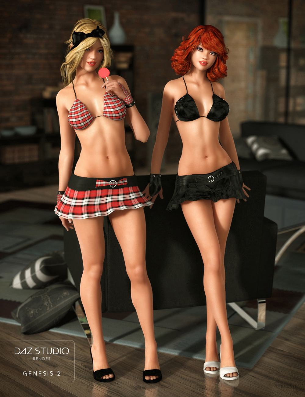 Sinful Delights Textures by: OziChick, 3D Models by Daz 3D
