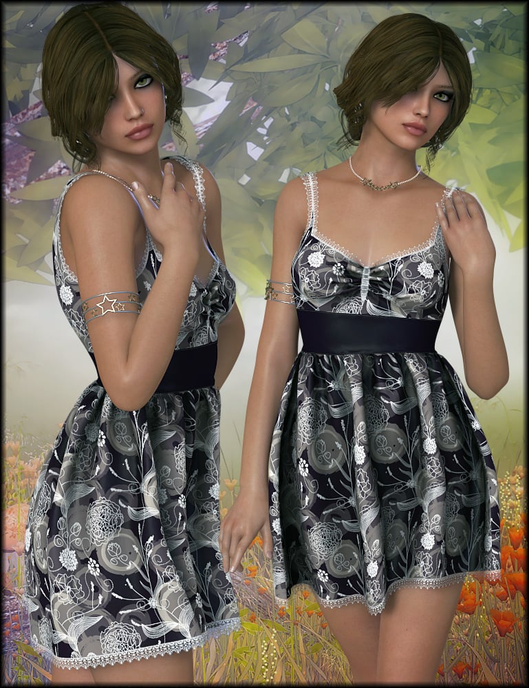 Beautiful Skirt Textures by: Shox-Design, 3D Models by Daz 3D