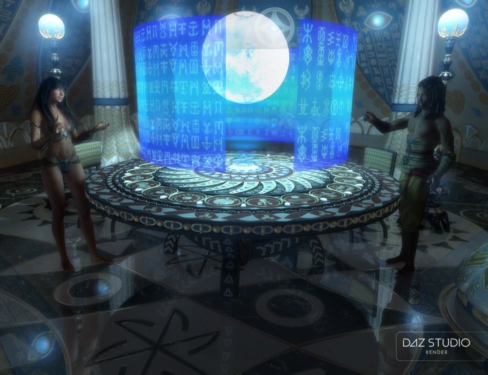 Atlantida Temple Props Atlantida Temple Props by: petipet, 3D Models by Daz 3D
