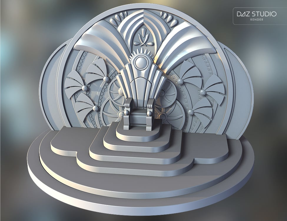 Atlantida Temple Props Atlantida Temple Props by: petipet, 3D Models by Daz 3D