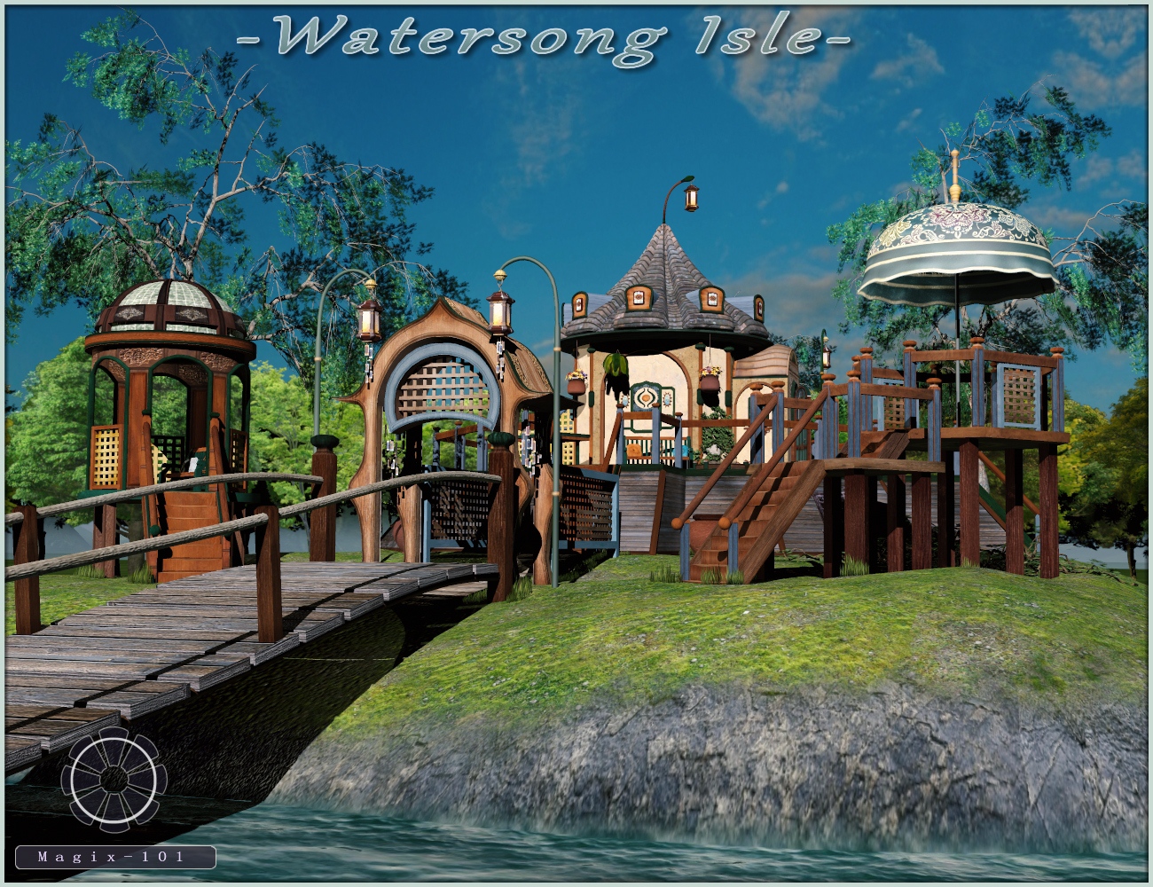 Watersong Isle by: Magix 101, 3D Models by Daz 3D