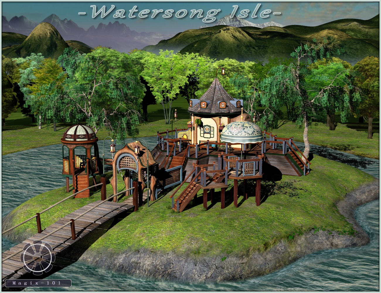 Watersong Isle by: Magix 101, 3D Models by Daz 3D