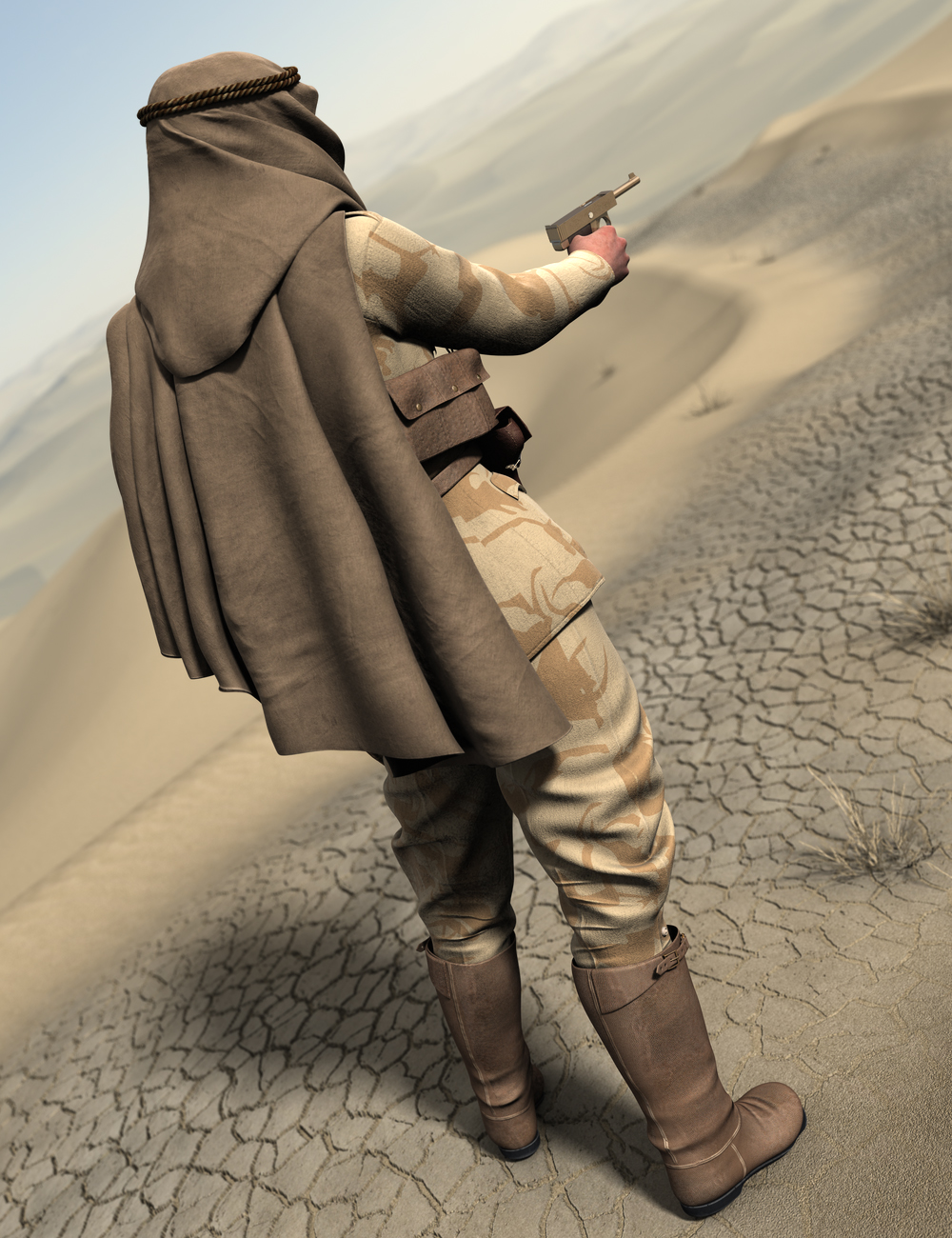 Desert Pathfinders for Genesis 2 Male(s) by: Luthbellina, 3D Models by Daz 3D