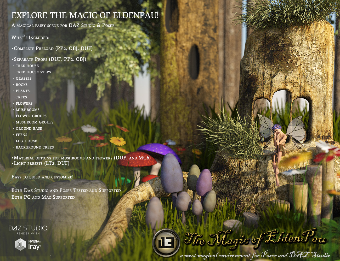 i13 Magic of Eldenpau i13 Magic of Eldenpau by: ironman13, 3D Models by Daz 3D