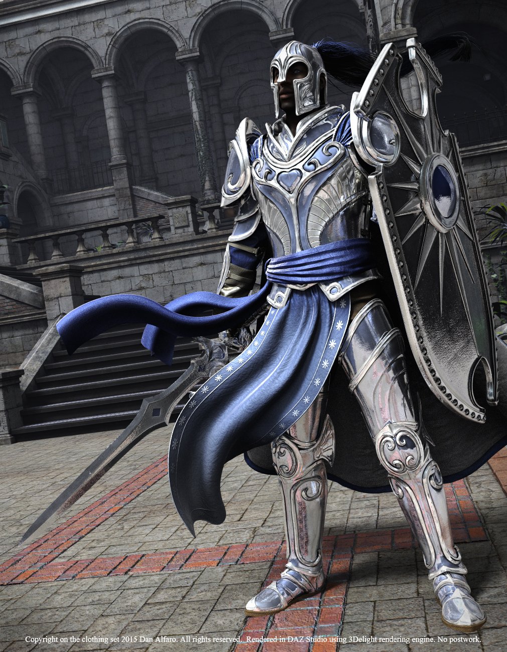 Paladin HD MMXV for Genesis 2 Males(s) Paladin HD MMXV for Genesis 2 Males(s) by: Luthbel, 3D Models by Daz 3D