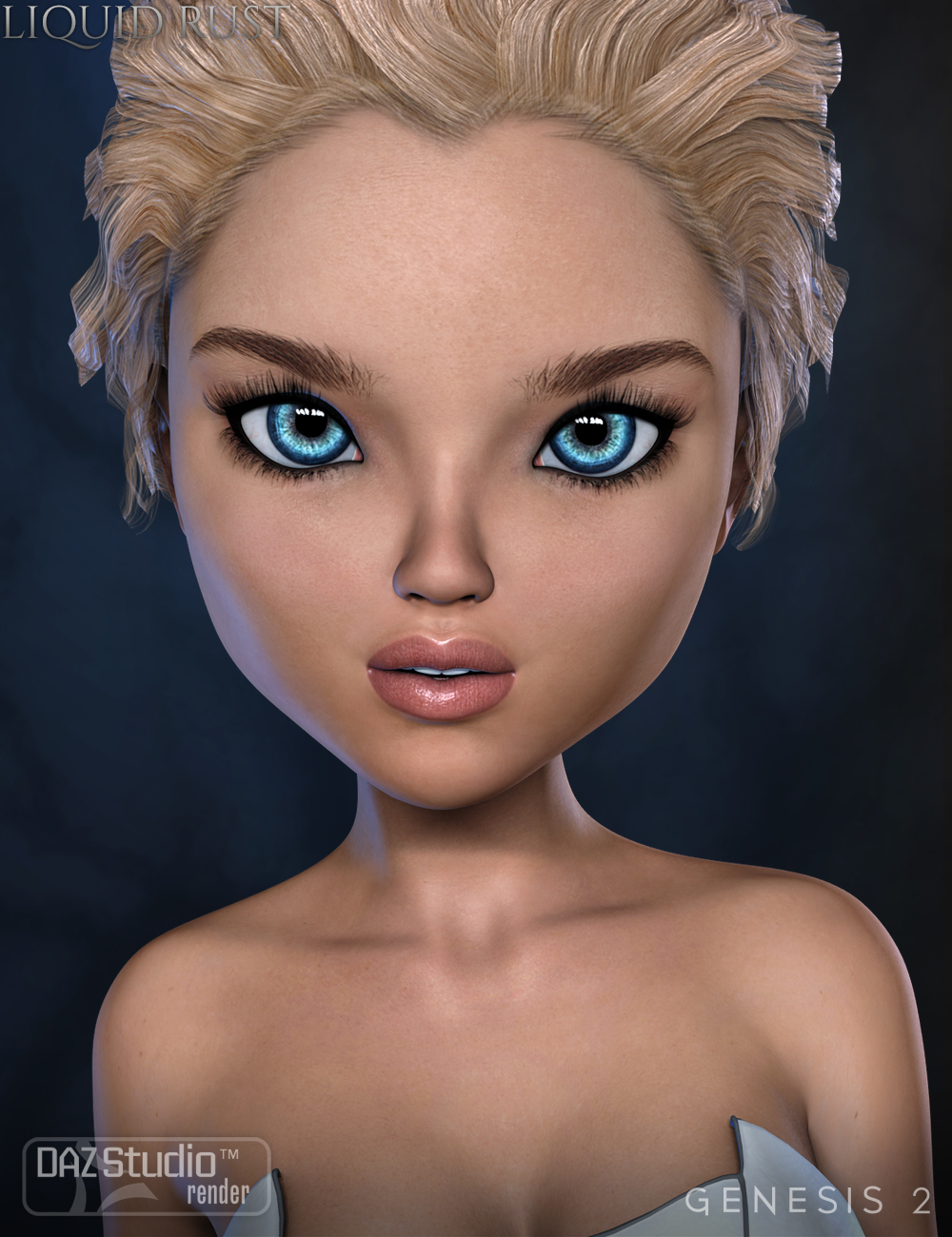 Chika for Genesis 2 Female(s) by: Liquid Rust, 3D Models by Daz 3D