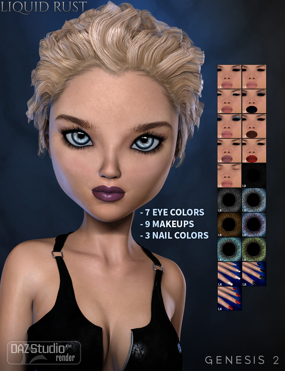 Chika for Genesis 2 Female(s) Chika for Genesis 2 Female(s) by: Liquid Rust, 3D Models by Daz 3D