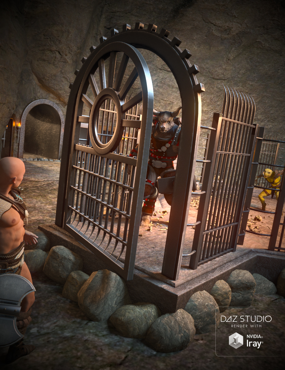 i13 Underground Battle Arena i13 Underground Battle Arena by: ironman13, 3D Models by Daz 3D