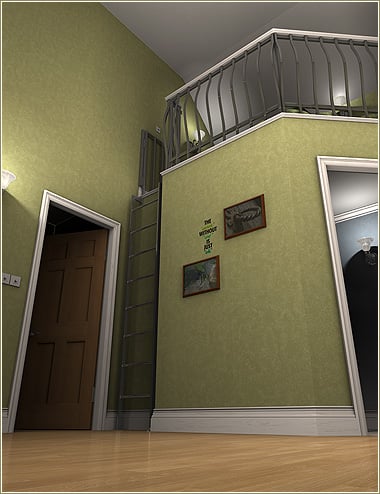 Little Corner Room Little Corner Room by: David BrinnenForbiddenWhispers, 3D Models by Daz 3D