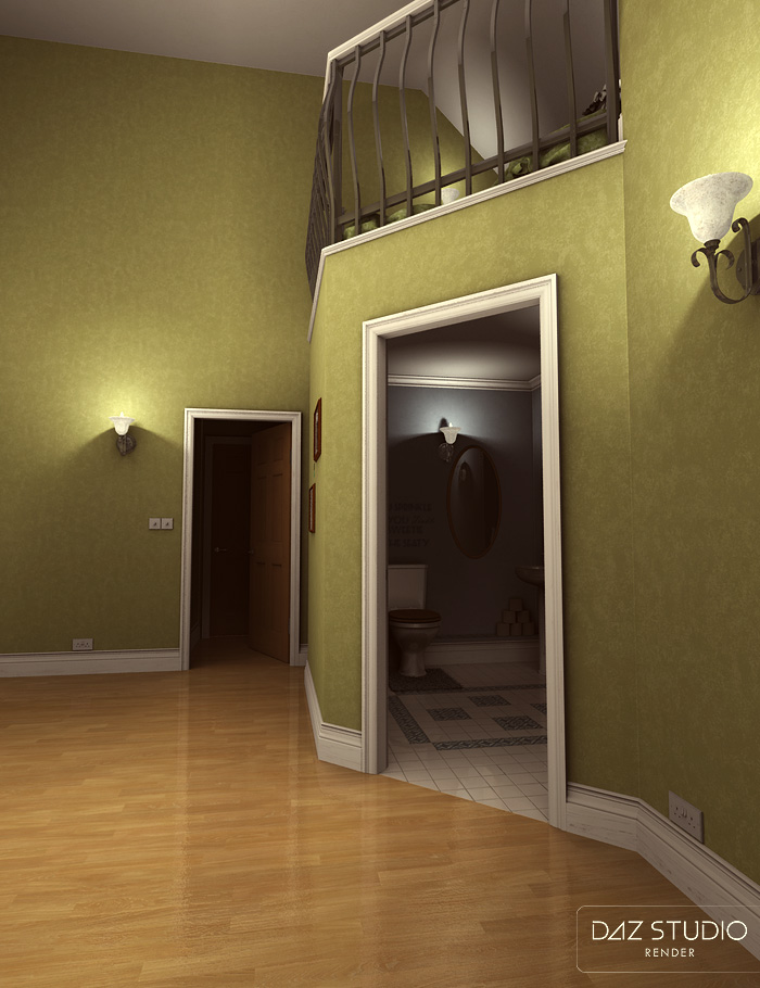 Little Corner Room Little Corner Room by: David BrinnenForbiddenWhispers, 3D Models by Daz 3D