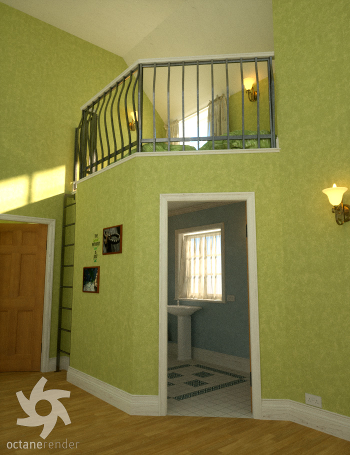 Little Corner Room by: David BrinnenForbiddenWhispers, 3D Models by Daz 3D