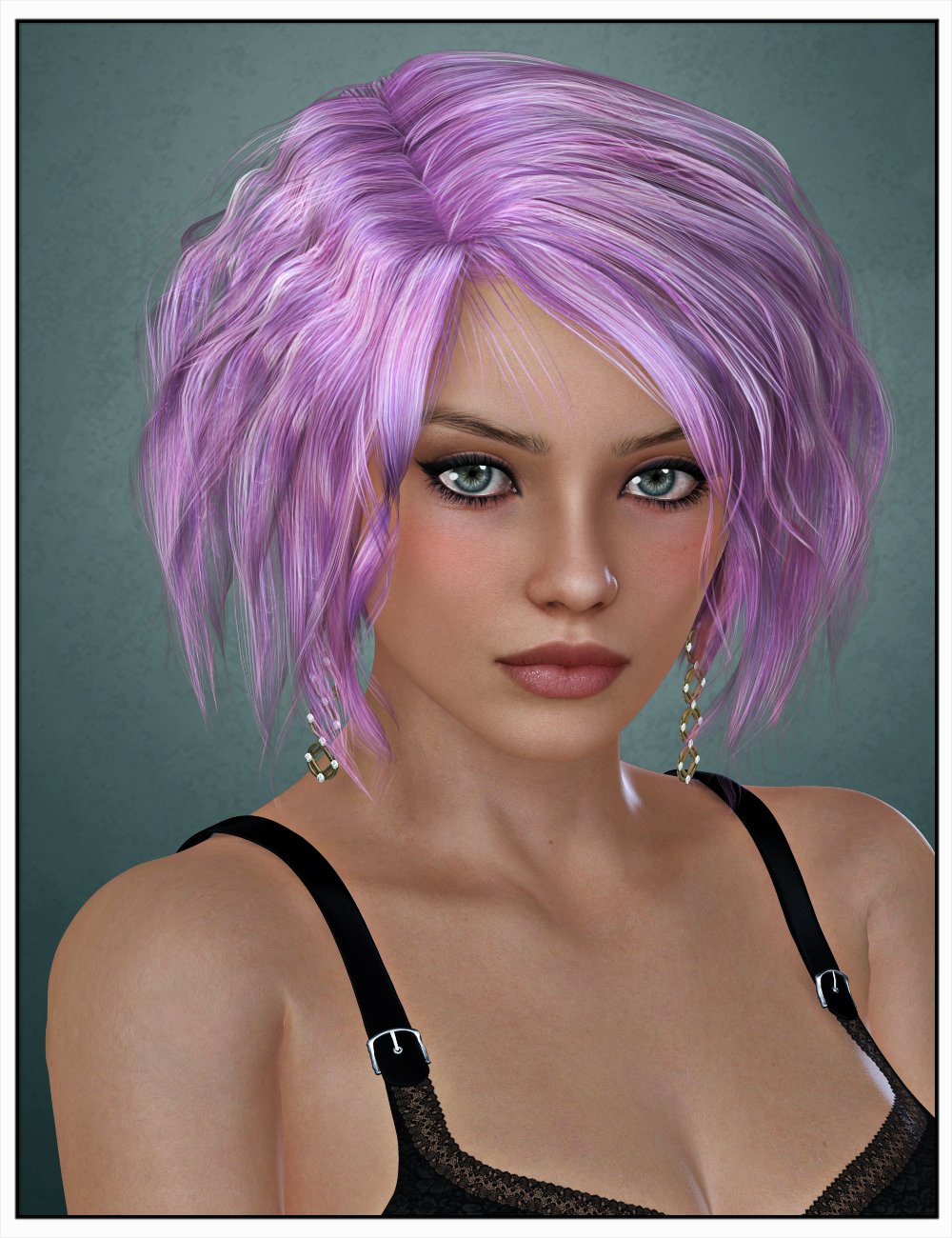 Florance Hair Colors by: SWAM, 3D Models by Daz 3D