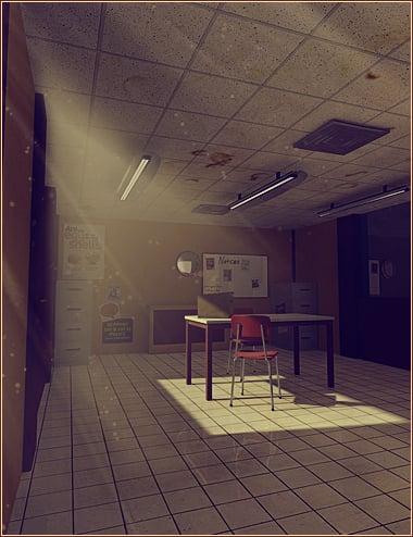 Police Interrogation Room Police Interrogation Room by: ForbiddenWhispersSedor, 3D Models by Daz 3D