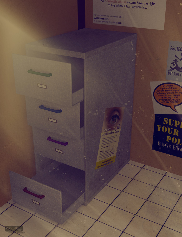 Police Interrogation Room by: ForbiddenWhispersSedor, 3D Models by Daz 3D