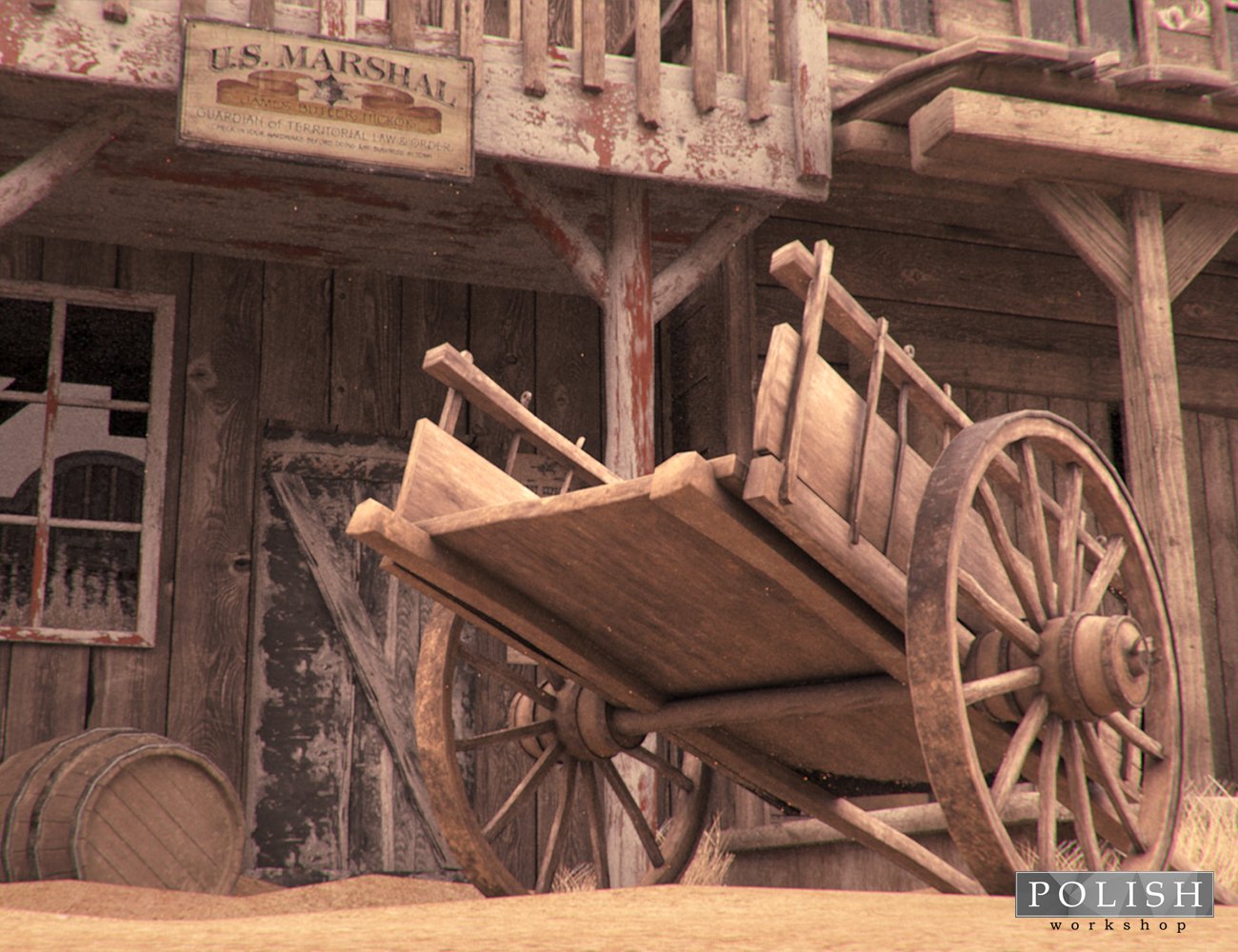 Western Town Western Town by: Polish, 3D Models by Daz 3D