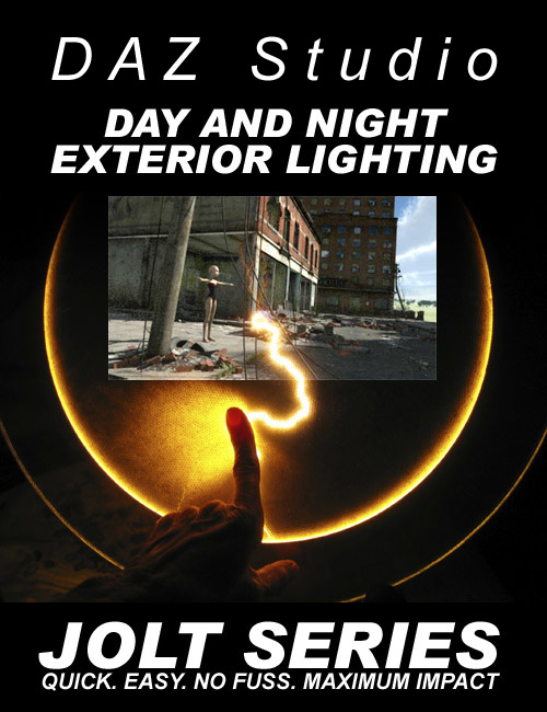 DAZ Studio Day & Night Exterior Lighting - Jolt Series by: Dreamlight, 3D Models by Daz 3D