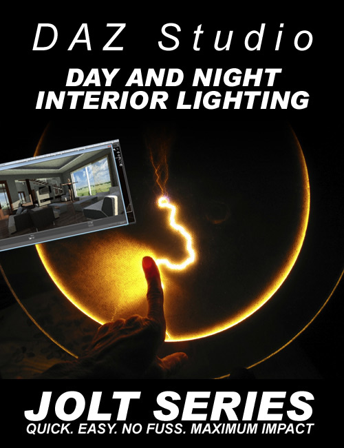 DAZ Studio Day & Night Interior Lighting - Jolt Series by: Dreamlight, 3D Models by Daz 3D