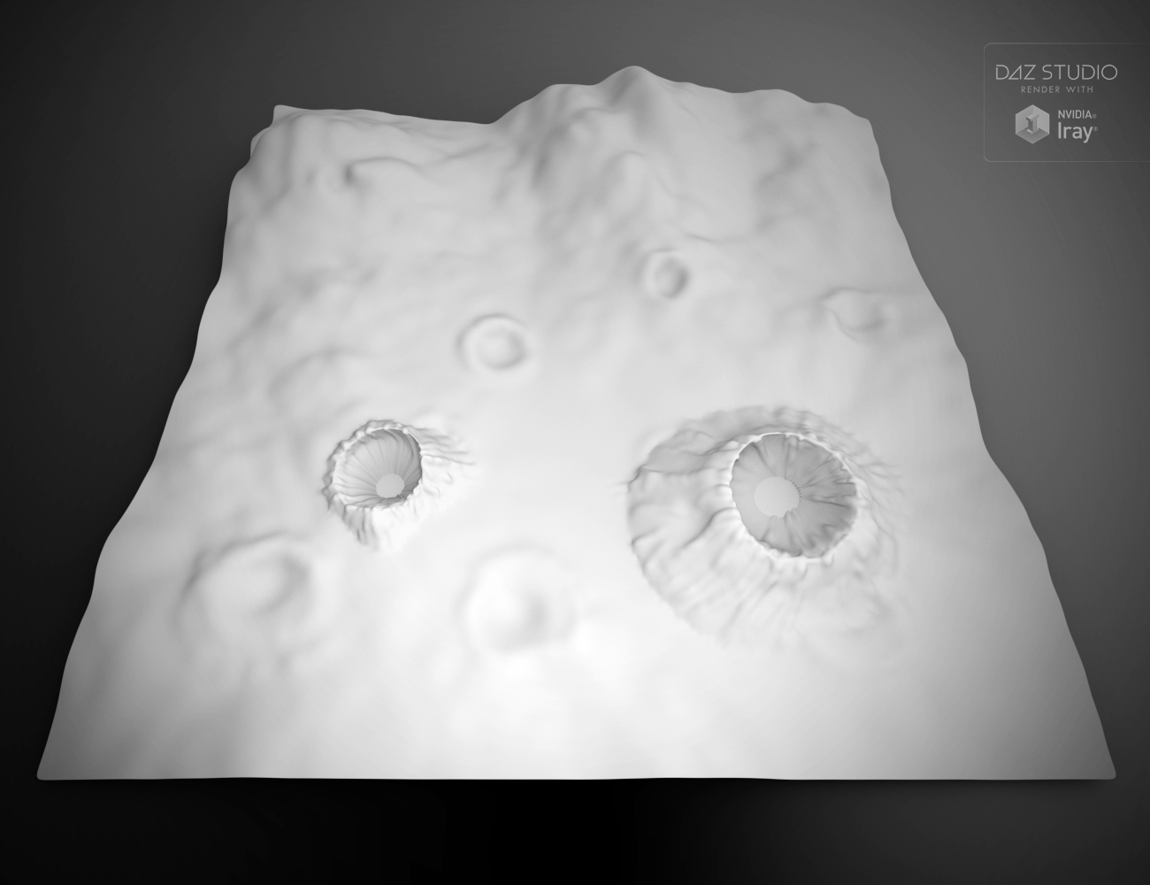 Toon Rocket and Moonscape Toon Rocket and Moonscape by: 3djoji, 3D Models by Daz 3D
