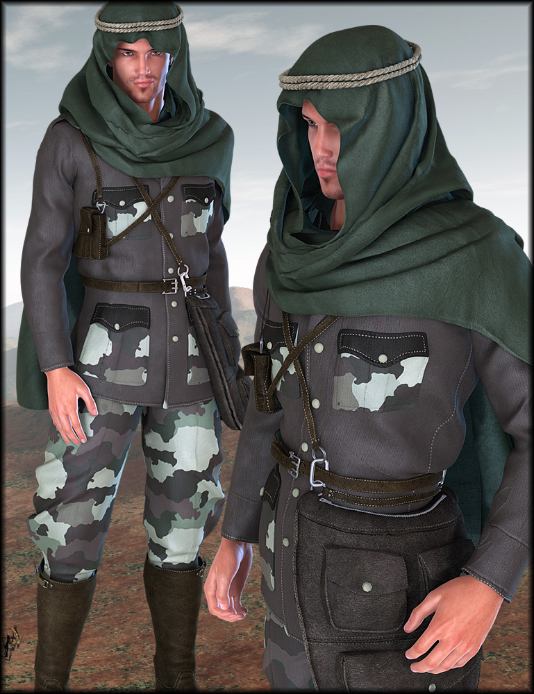 Desert Pathfinder Textures Desert Pathfinder Textures by: Shox-Design, 3D Models by Daz 3D