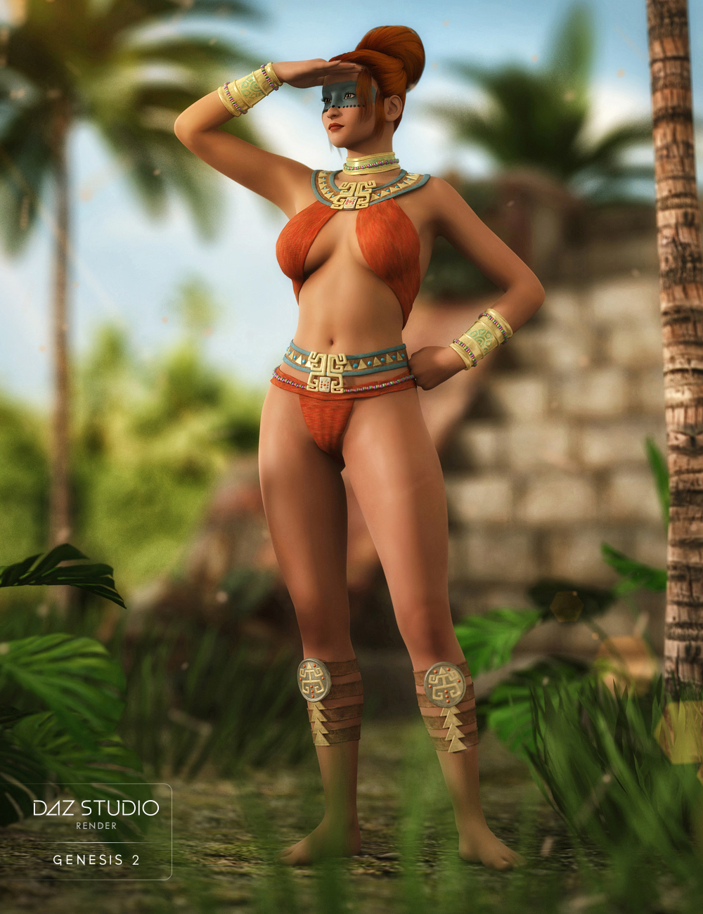 Zaniyah HD for Genesis 2 Female(s) by: DemonicaEviliusJessaii, 3D Models by Daz 3D