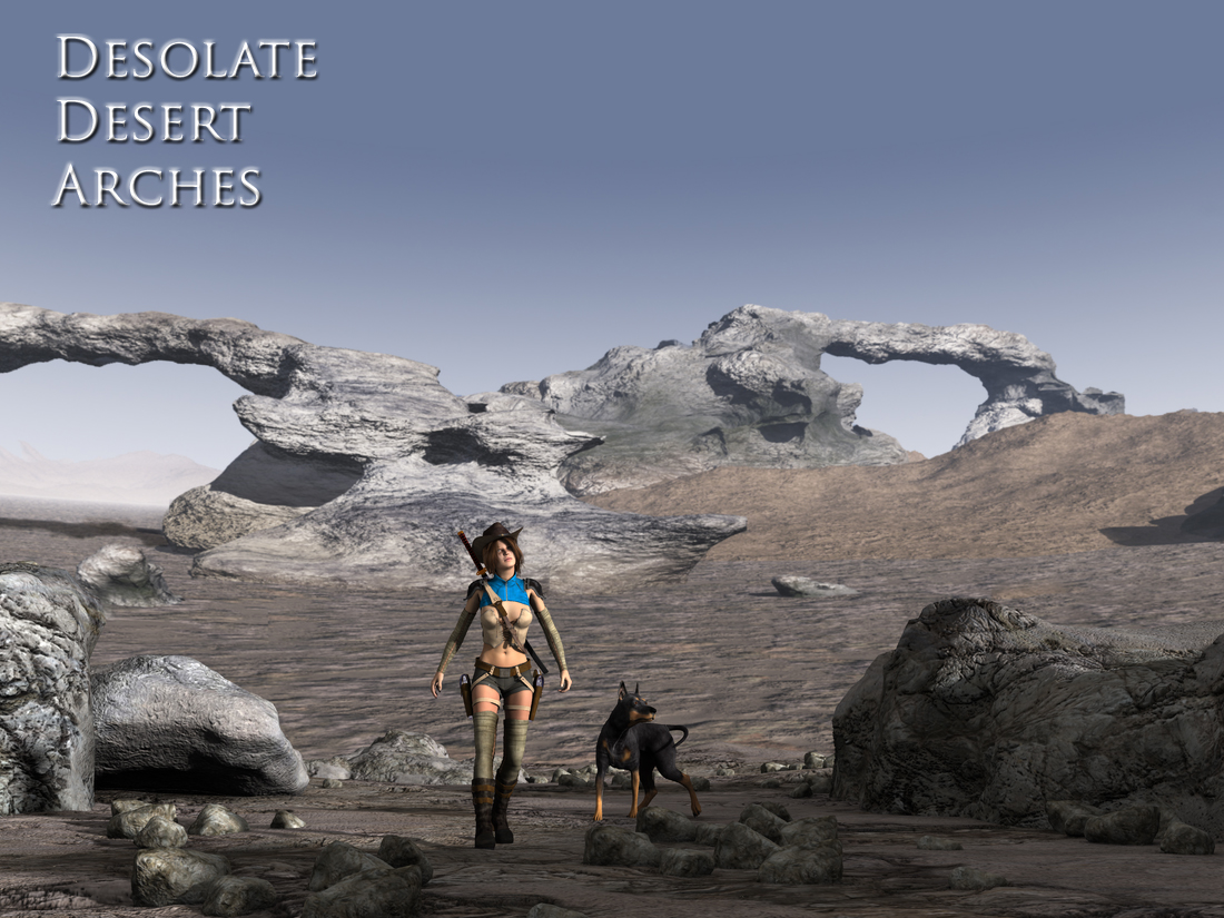 Sky-Sphere Environments: Desolate Desert Arches Sky-Sphere Environments: Desolate Desert Arches by: FirstBastion, 3D Models by Daz 3D
