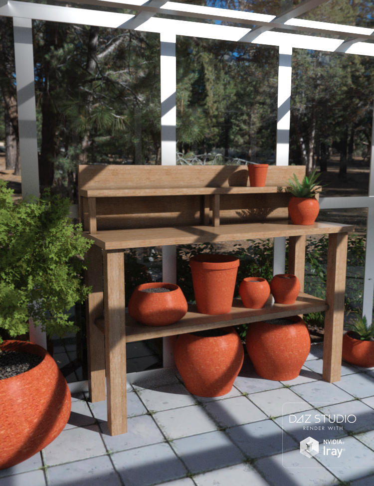 The Greenhouse by: ARTCollab, 3D Models by Daz 3D
