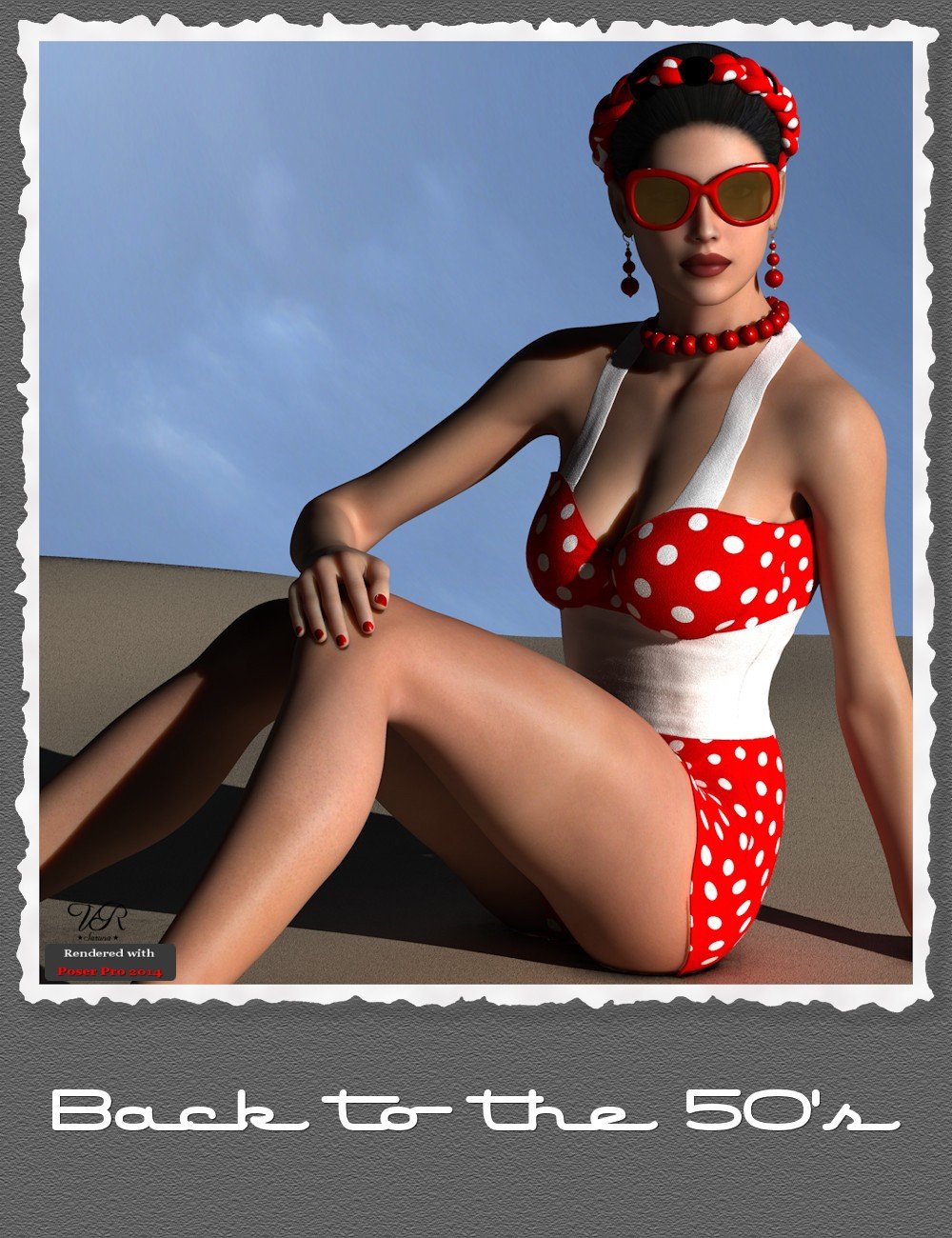 50's Swimsuit by: Aquarius, 3D Models by Daz 3D