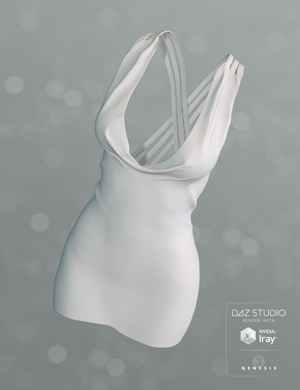 Little Black Dress for Genesis 3 Female(s) by: NikisatezSarsa, 3D Models by Daz 3D