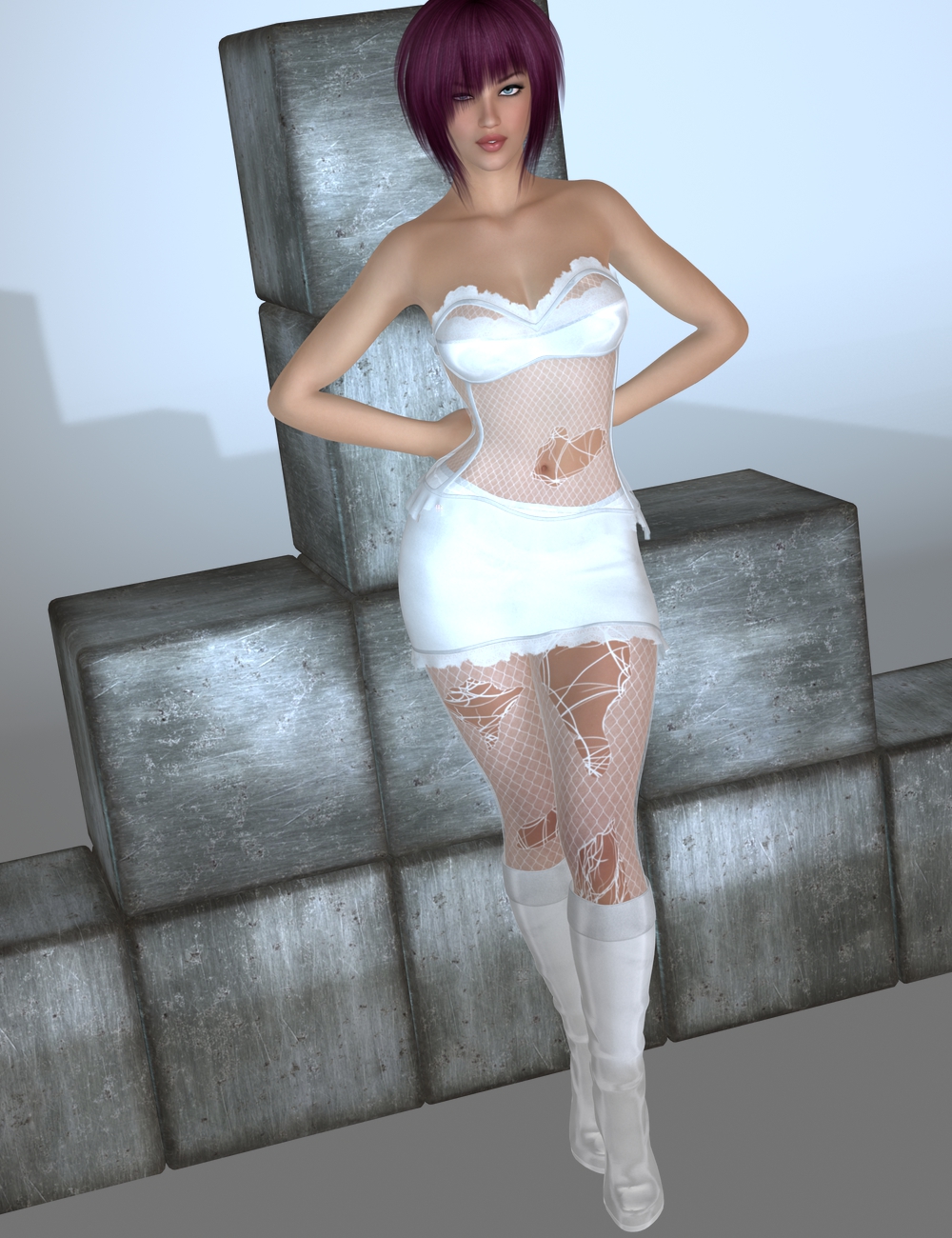 After Midnight Outfit for Genesis 2 Female(s) by: PandyGirl, 3D Models by Daz 3D