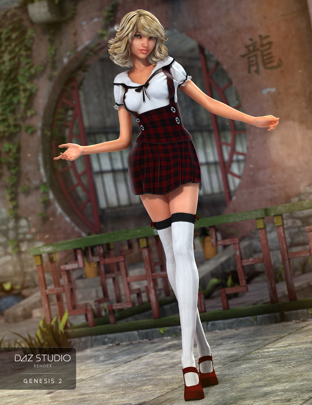 Seifuku Outfit Textures Seifuku Outfit Textures by: Sarsa, 3D Models by Daz 3D