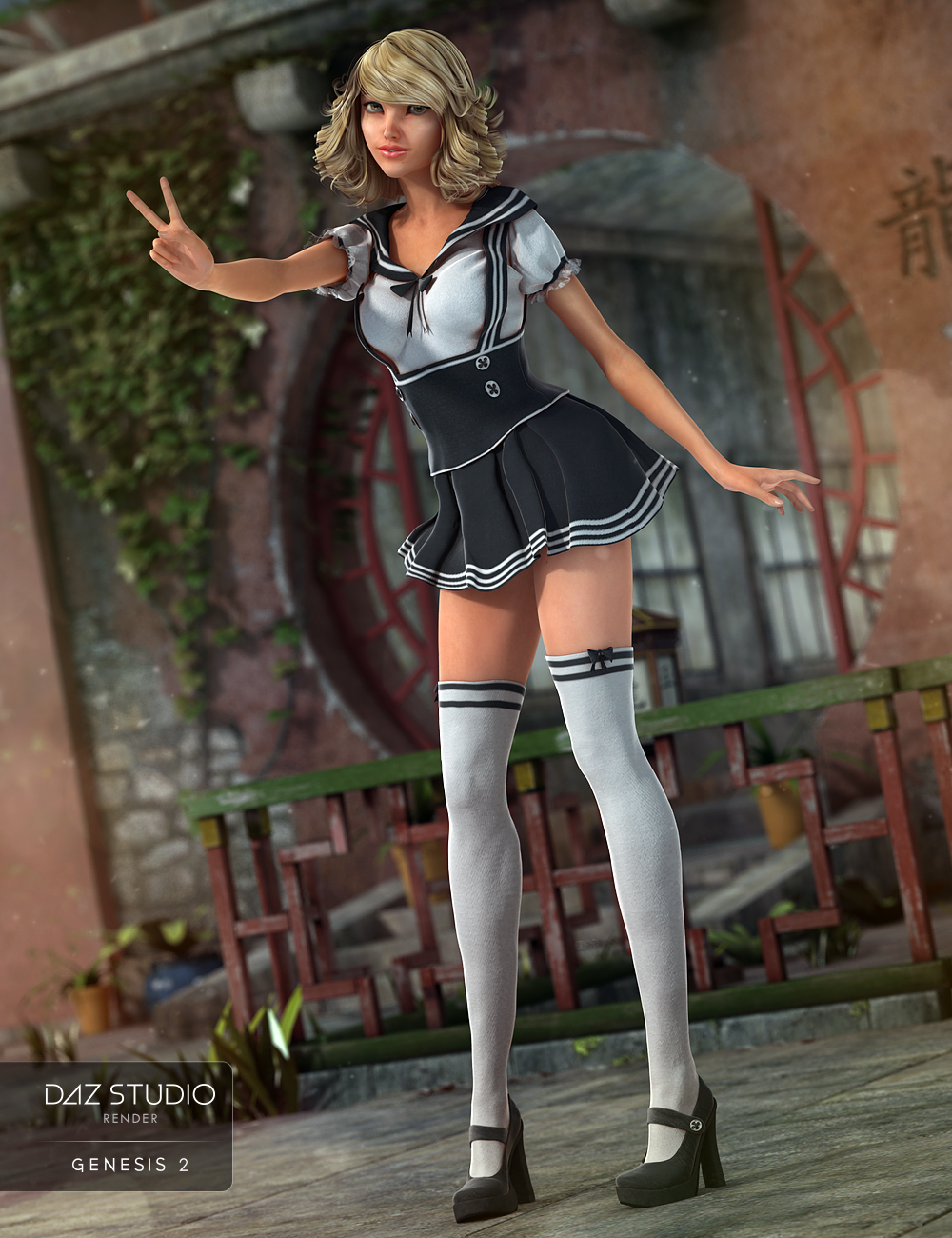 Seifuku Outfit Textures Seifuku Outfit Textures by: Sarsa, 3D Models by Daz 3D