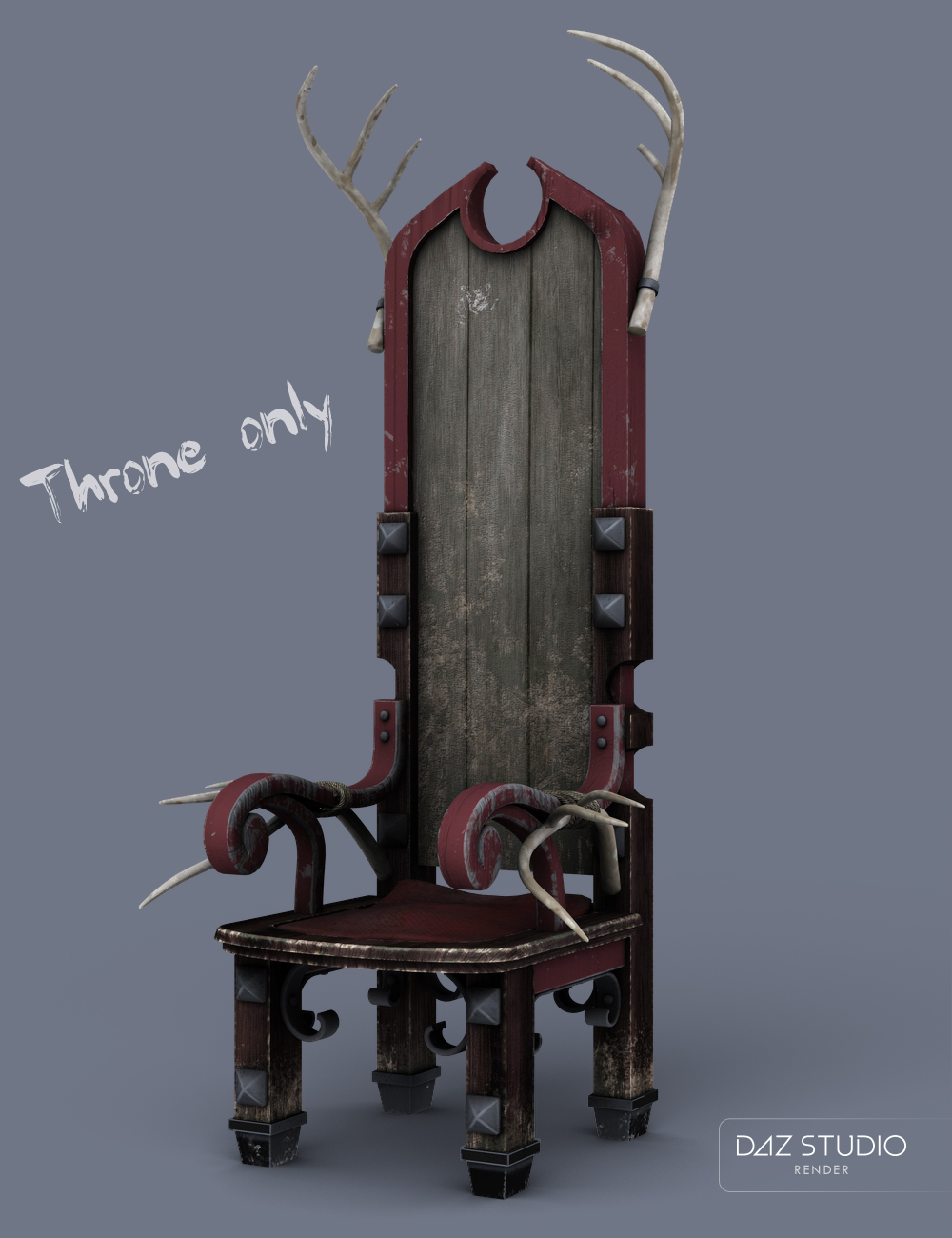 Muelsfell Contemptuous Throne Display Base by: E-Arkham, 3D Models by Daz 3D