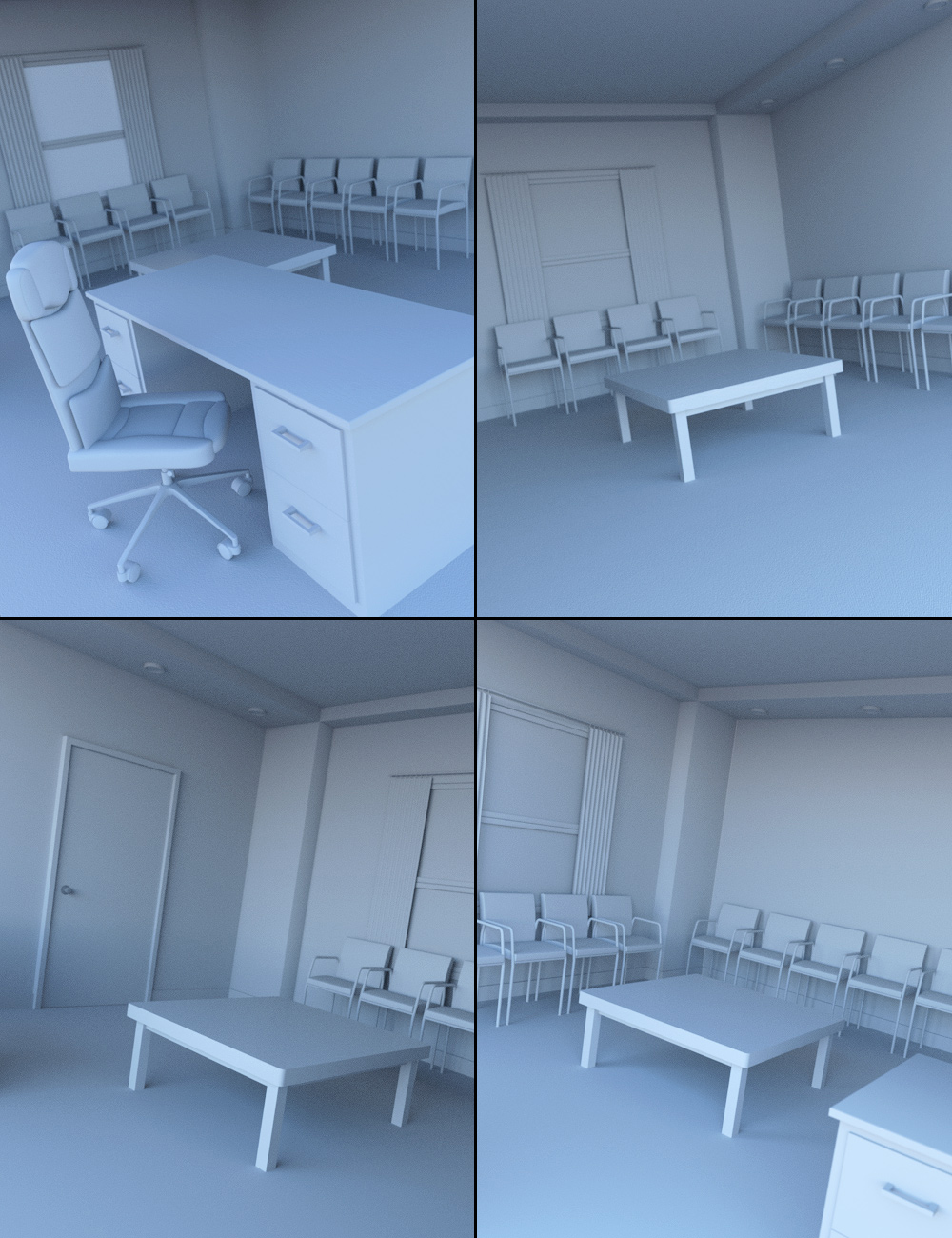 Waiting Room Waiting Room by: , 3D Models by Daz 3D