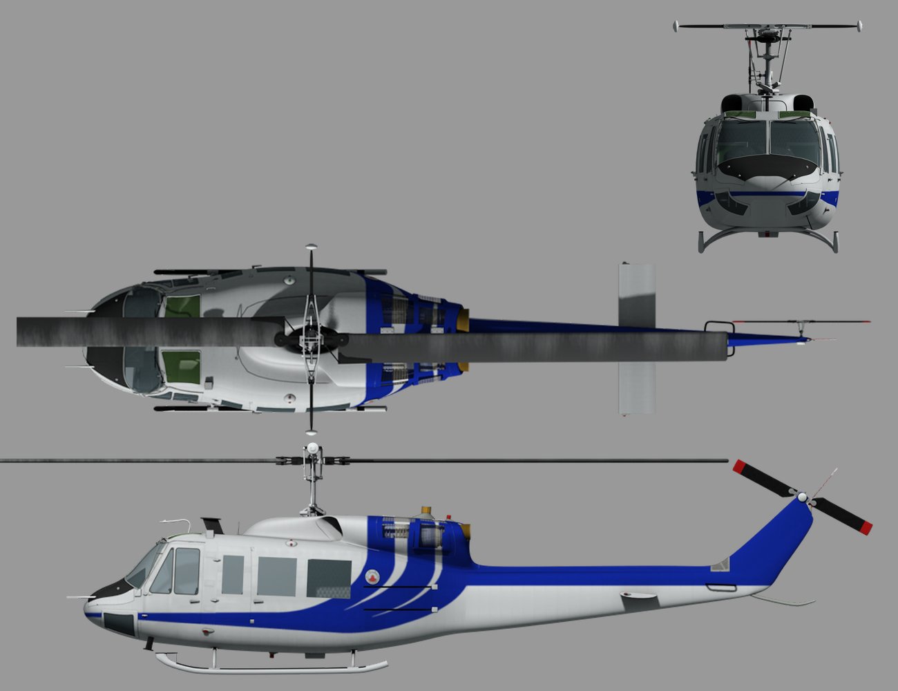 Rotor-Heads UE1 Rotor-Heads UE1 by: DarkMatter, 3D Models by Daz 3D