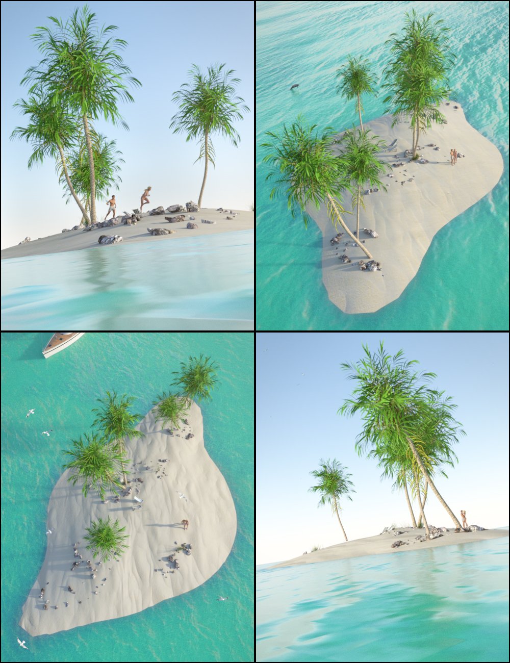 Polynesian Tropic Hangout by: , 3D Models by Daz 3D
