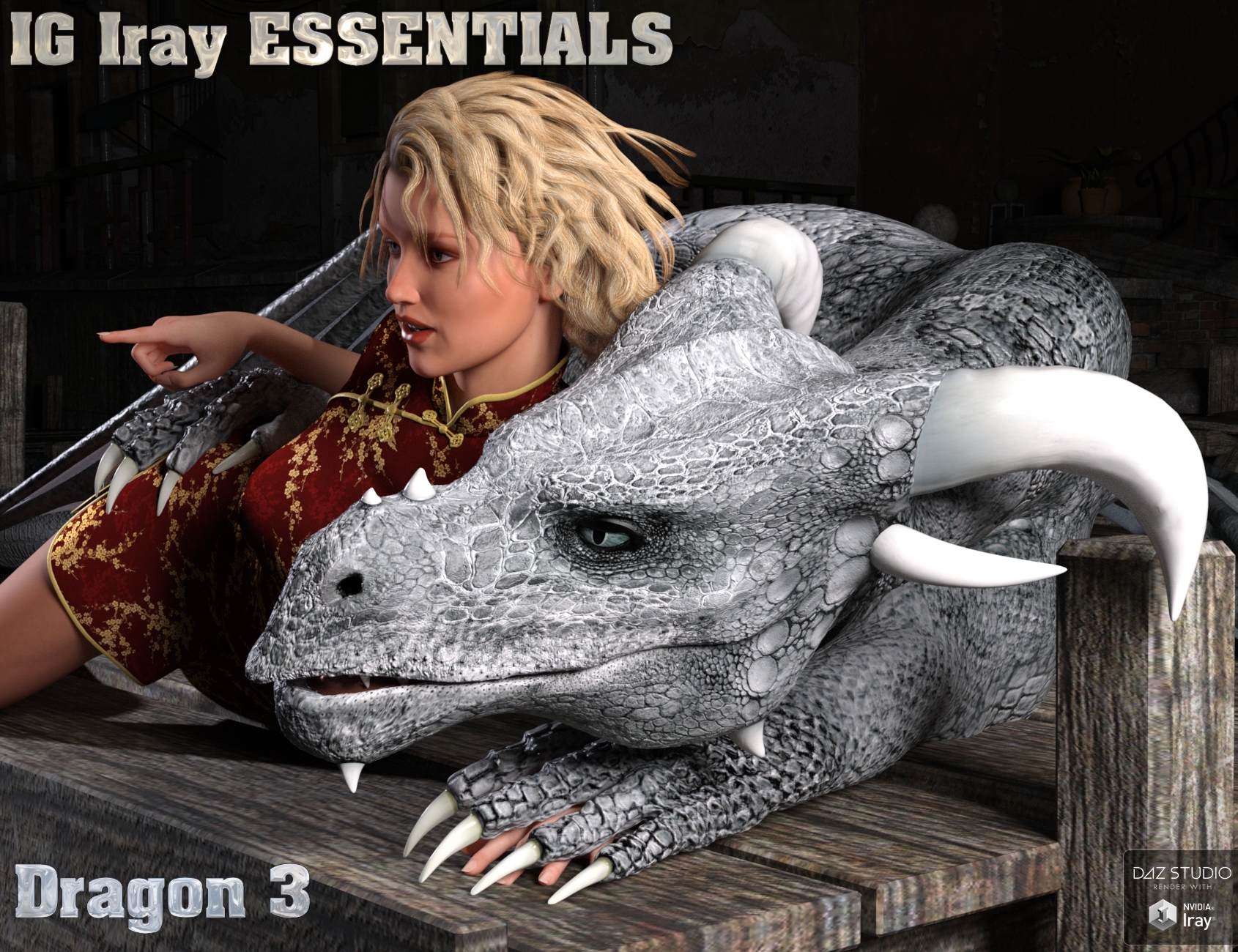 IG Iray Essentials - Dragon 3 IG Iray Essentials - Dragon 3 by: IDG DesignsInaneGlory, 3D Models by Daz 3D