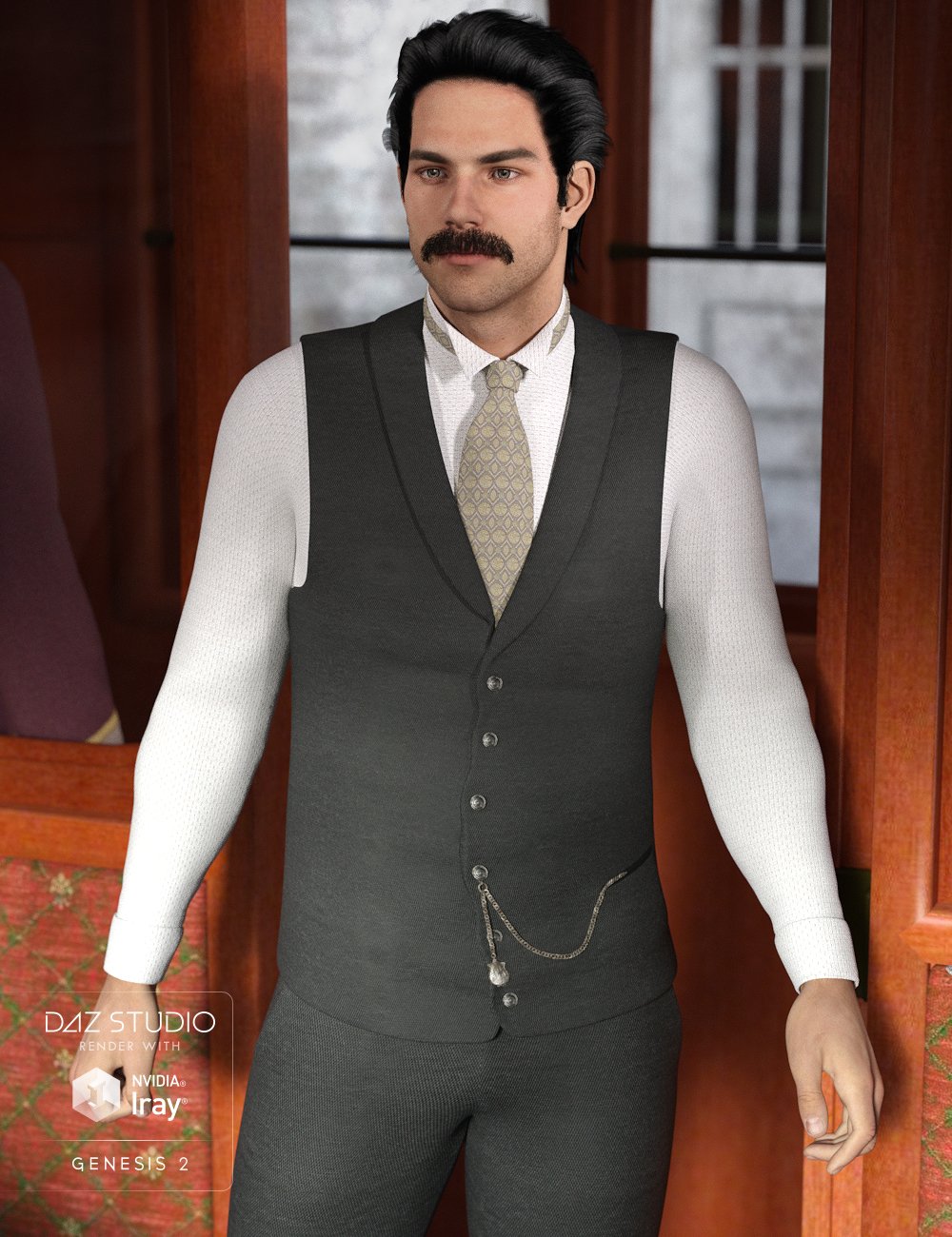 Grantham Hall Suit by: MadaSarsa, 3D Models by Daz 3D